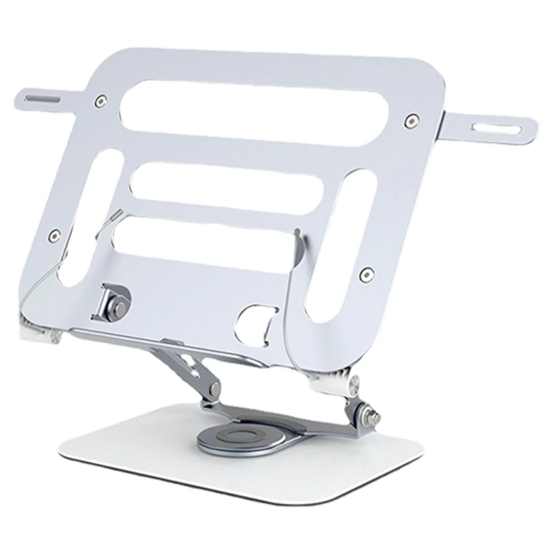 Portable Folding Laptop Tablet Stand with Swivels Base Bookstand for Reading