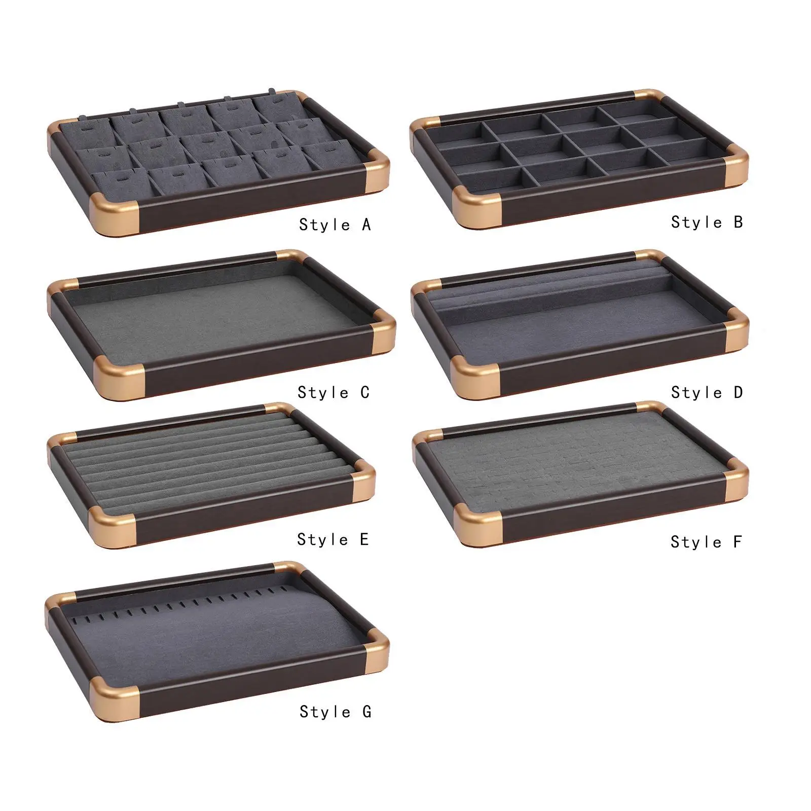 Earring Storage Tray Organizer for Countertop And Nightstand