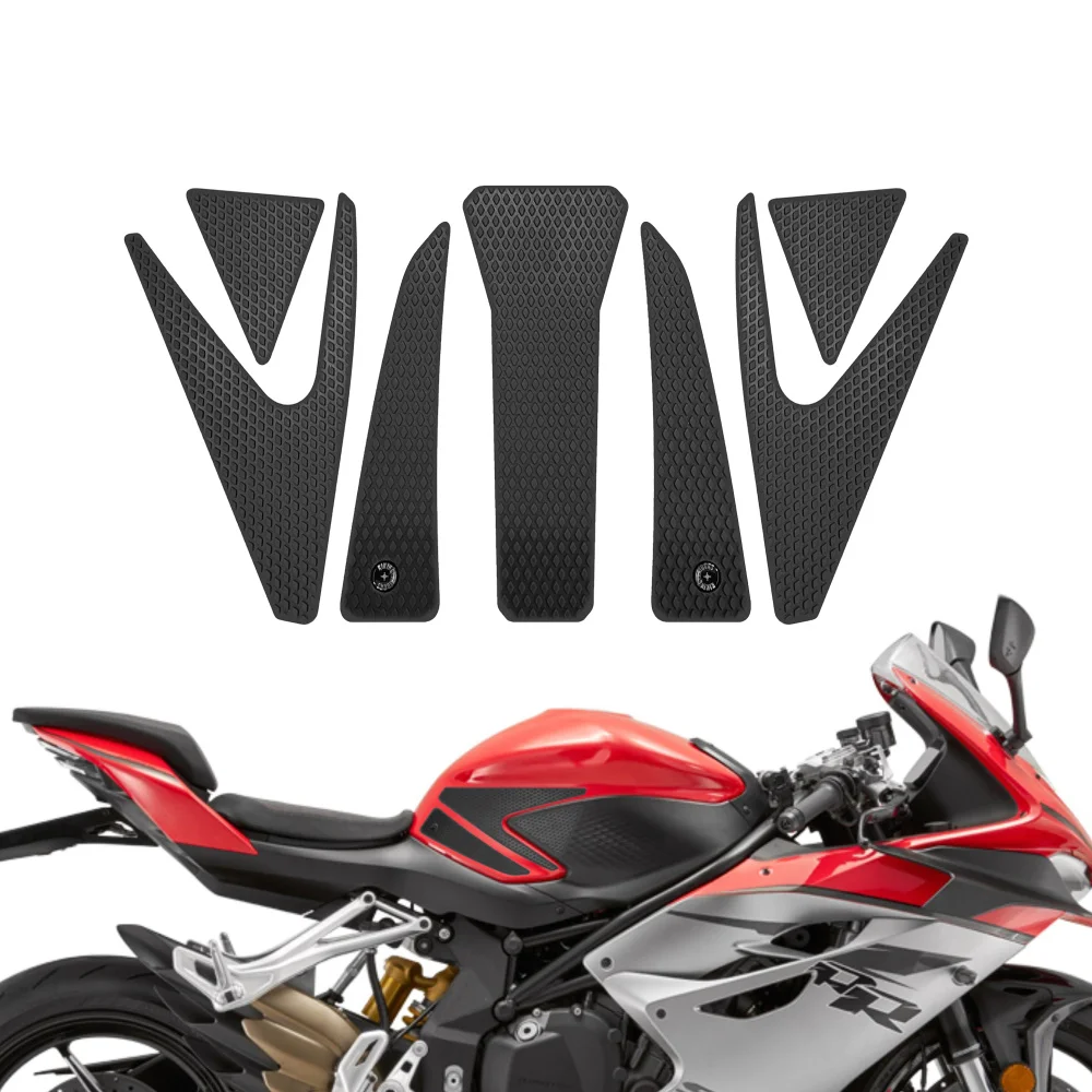 Motorcycle Tank Traction Pad Anti Slip Sticker Gas Knee Grip Protector For QJMOTOR SRK900RR SRK 900 RR