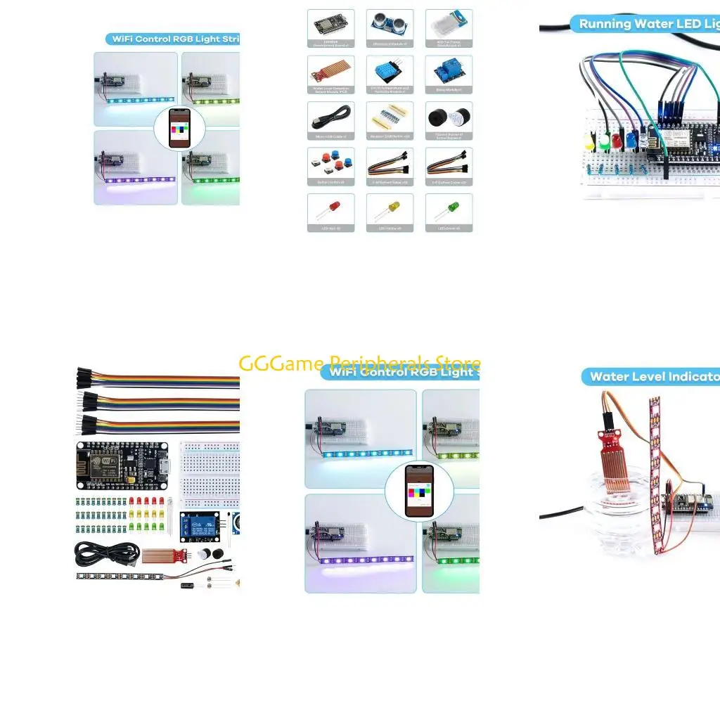 

U55B Electronics ESP8266 WIFI Training Development Board Basic Starter