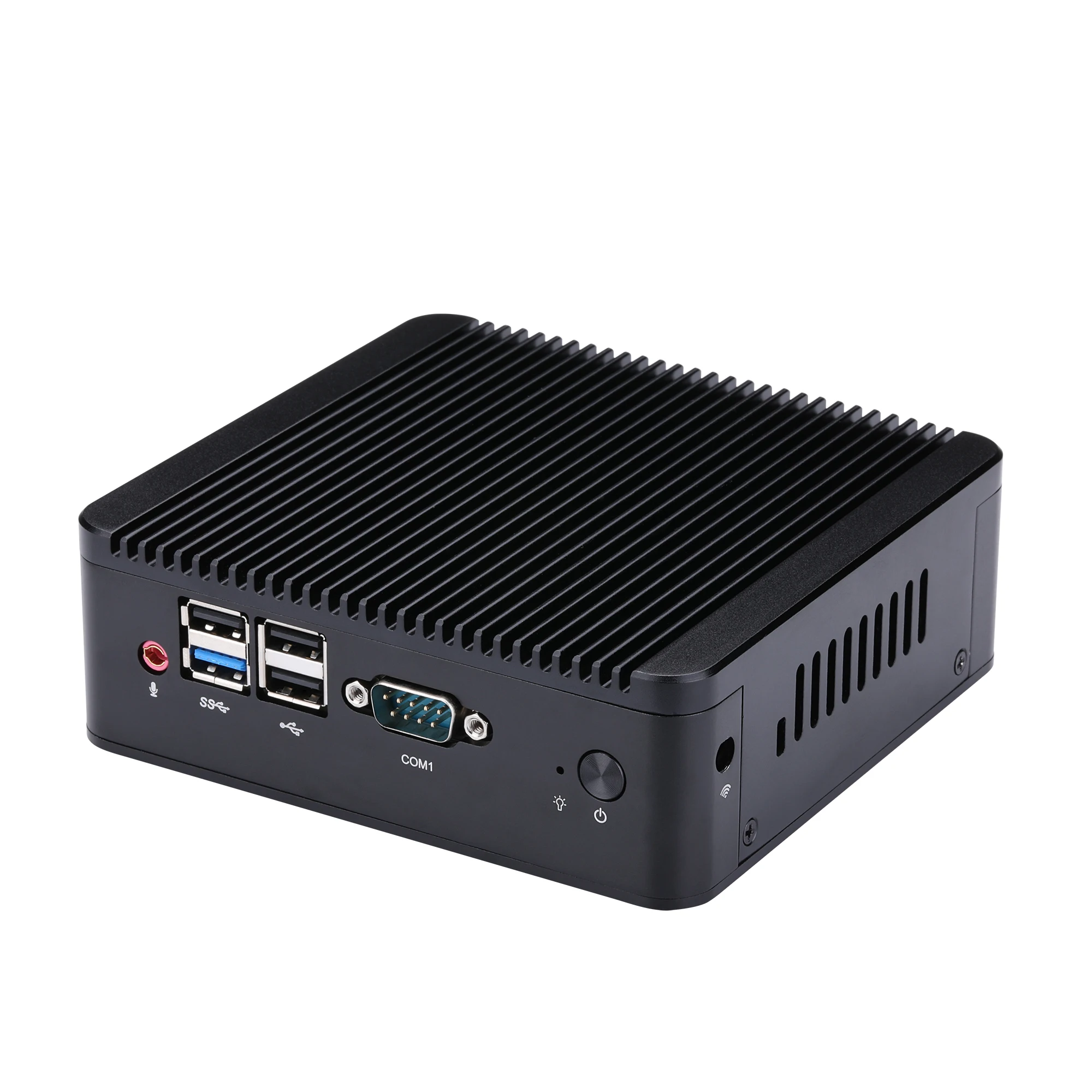 KANSUNG Fanless Office Micro PC Computer Nuc Intel Celeron J1900 CPU 2 Gigabit Lan  Windows Ubuntu Linux Nettop Mini PC