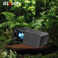 JETALON Portable Projector 4K 1920x1080P Android LED Video Home Theater Cinema Phone mini Proyector Movie for Outdoor Cinema