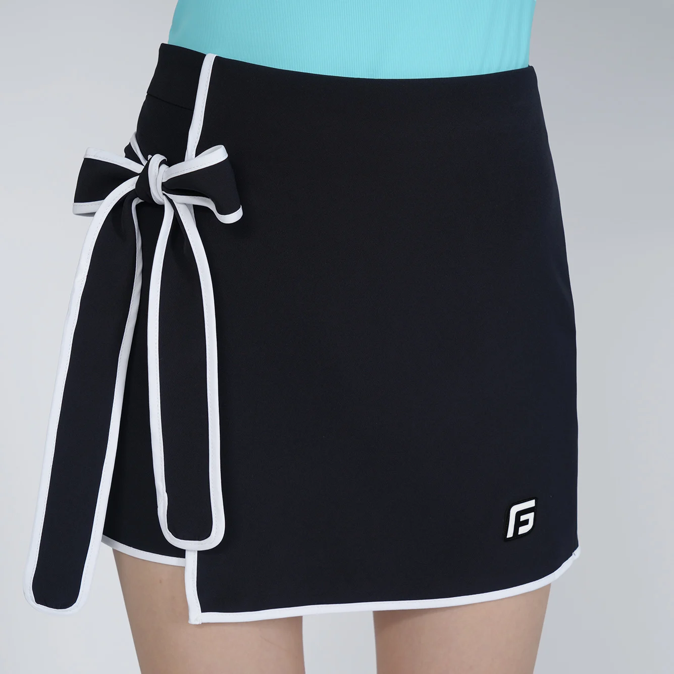 Golfist Golf Girls Sports Tennis Golf Short Culotte Skirt Asymmetrical Skorts High Waisted Side Strap Design Short Skirt