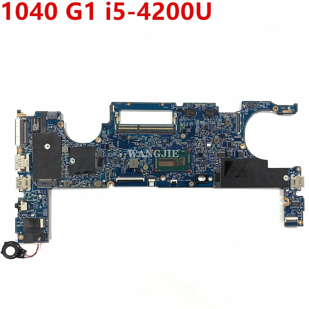 

FOR HP ELITEBOOK FOLIO 1040 G1 Laptop Motherboard W/ i5-4200U CPU 13317-1 760276-601 760276-501 760276-001 DDR3