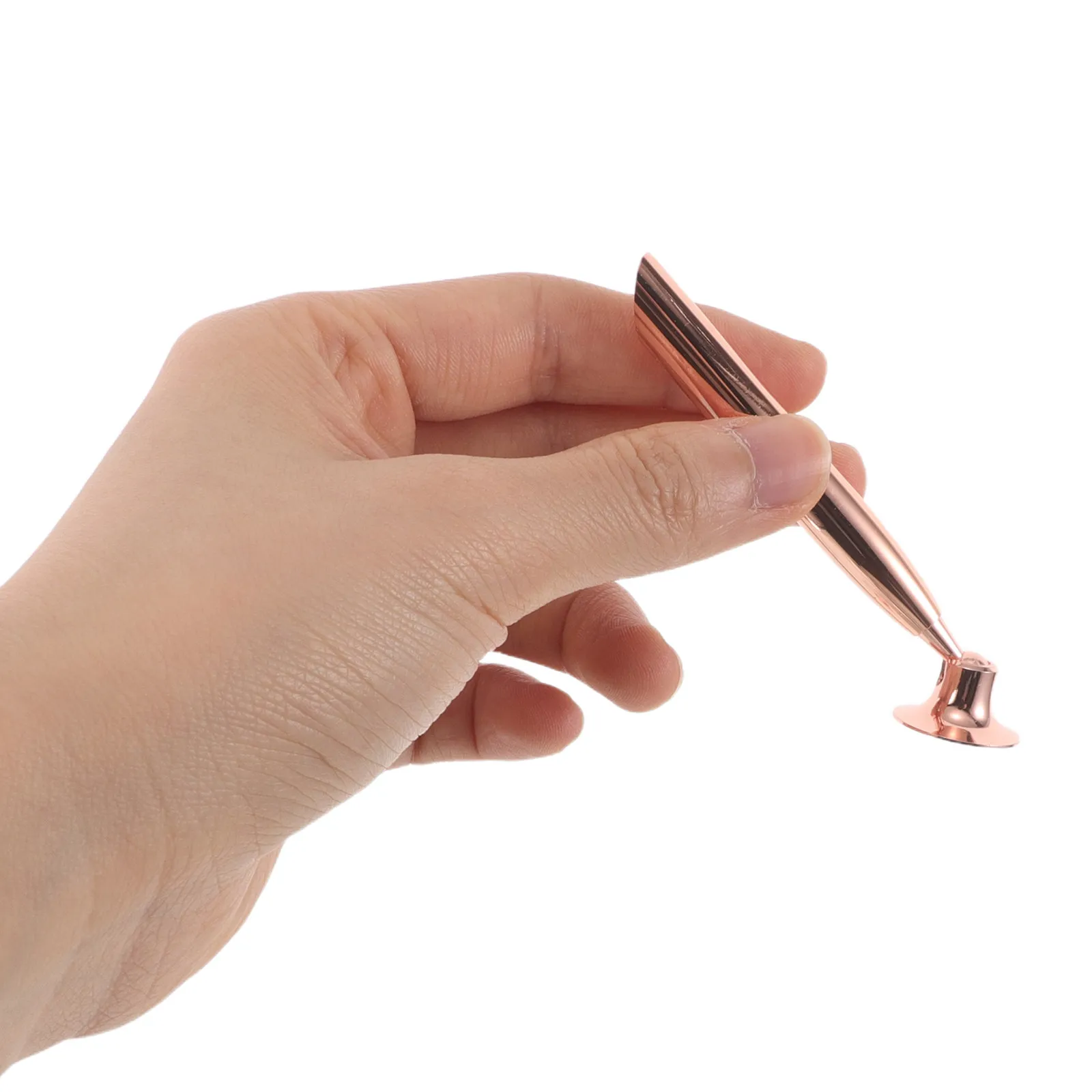 

Набор из 8 металлических подставок для ручек с одним отверстием для офиса, ресепшена, свадебной гостевой книги, демонстрации подписей