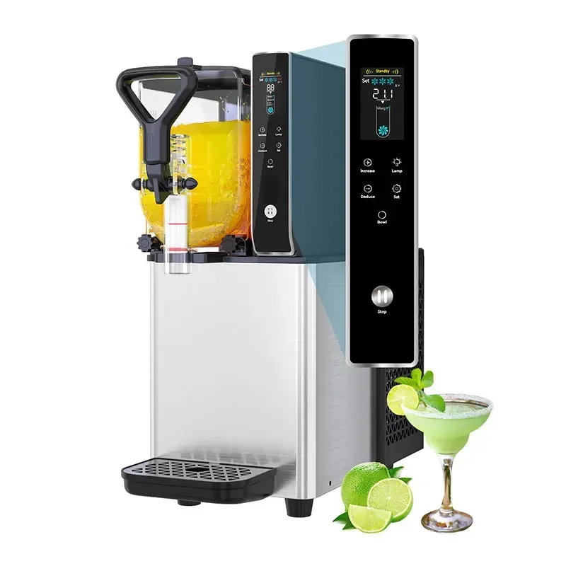 Slush Making Machine 3L X 1 Tanks Snow Frozen Drink Slushy Smoothie Maker with Led Light