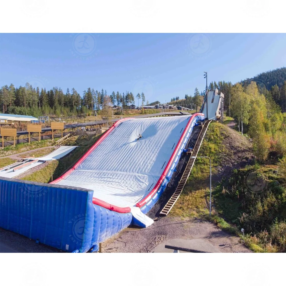 Customized Inflatable Mountain Bike Air Bag Inflatable Airbag Landing Snowboard Airbag For Ski