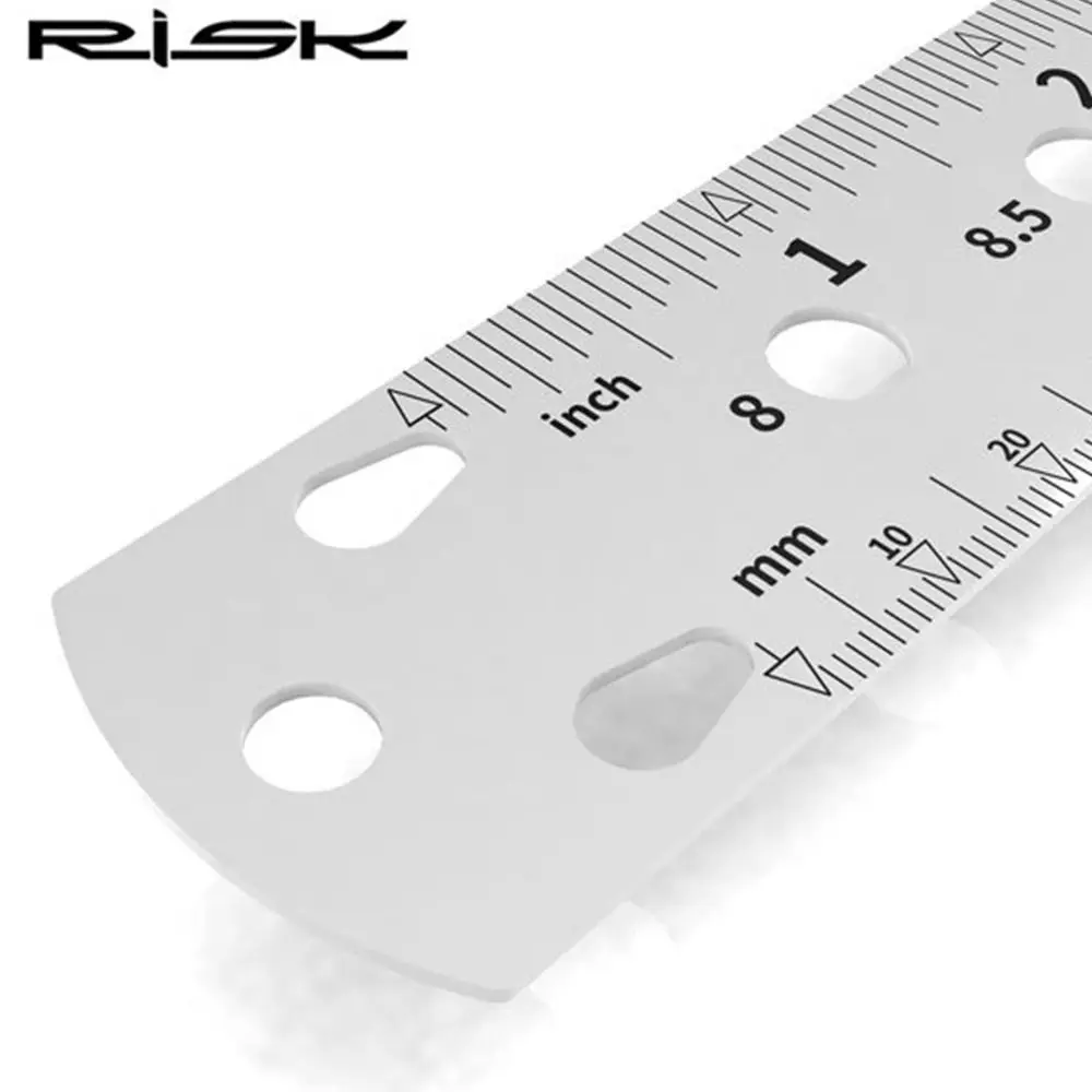 Creative RL237 Positioning Measuring Tool Parts Ruler Gauge Spoke Measuring Ruler Spoke Length Measuring Bicycle Spoke Tool