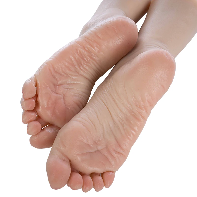 

Foot Fetish Toys Silicone Foot Mannequin Women Fake Foot Model Display Filming Props TGDW3816