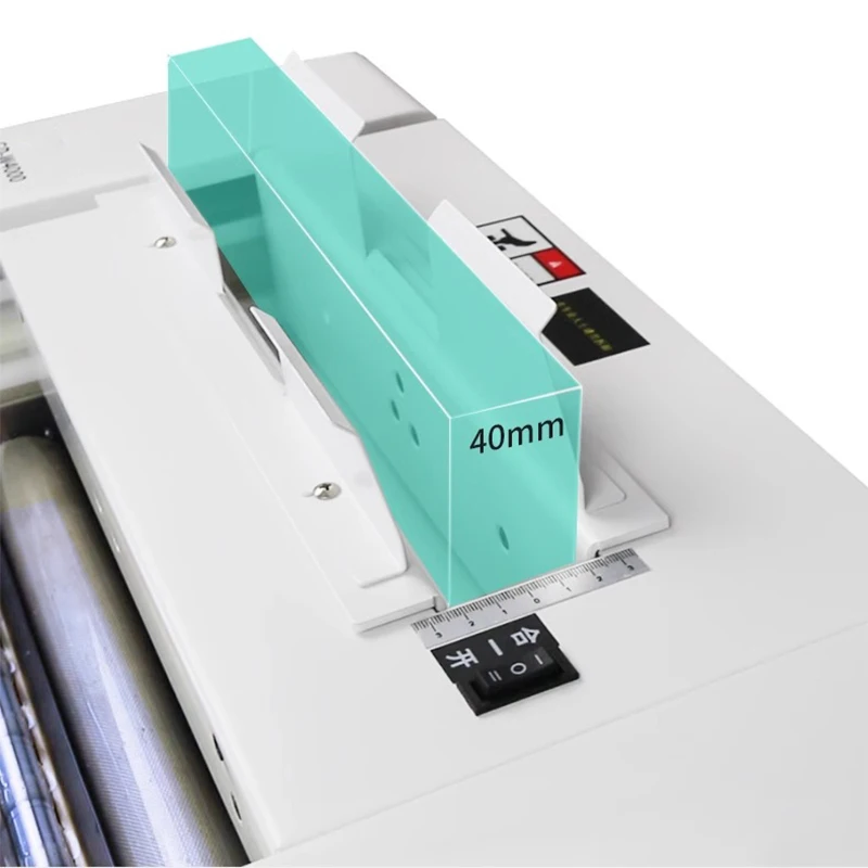 GD-W4000 Desktop Fully Automatic Glue Binding Machine Wireless Hot Melt Glue Binding Machine Tender Documents