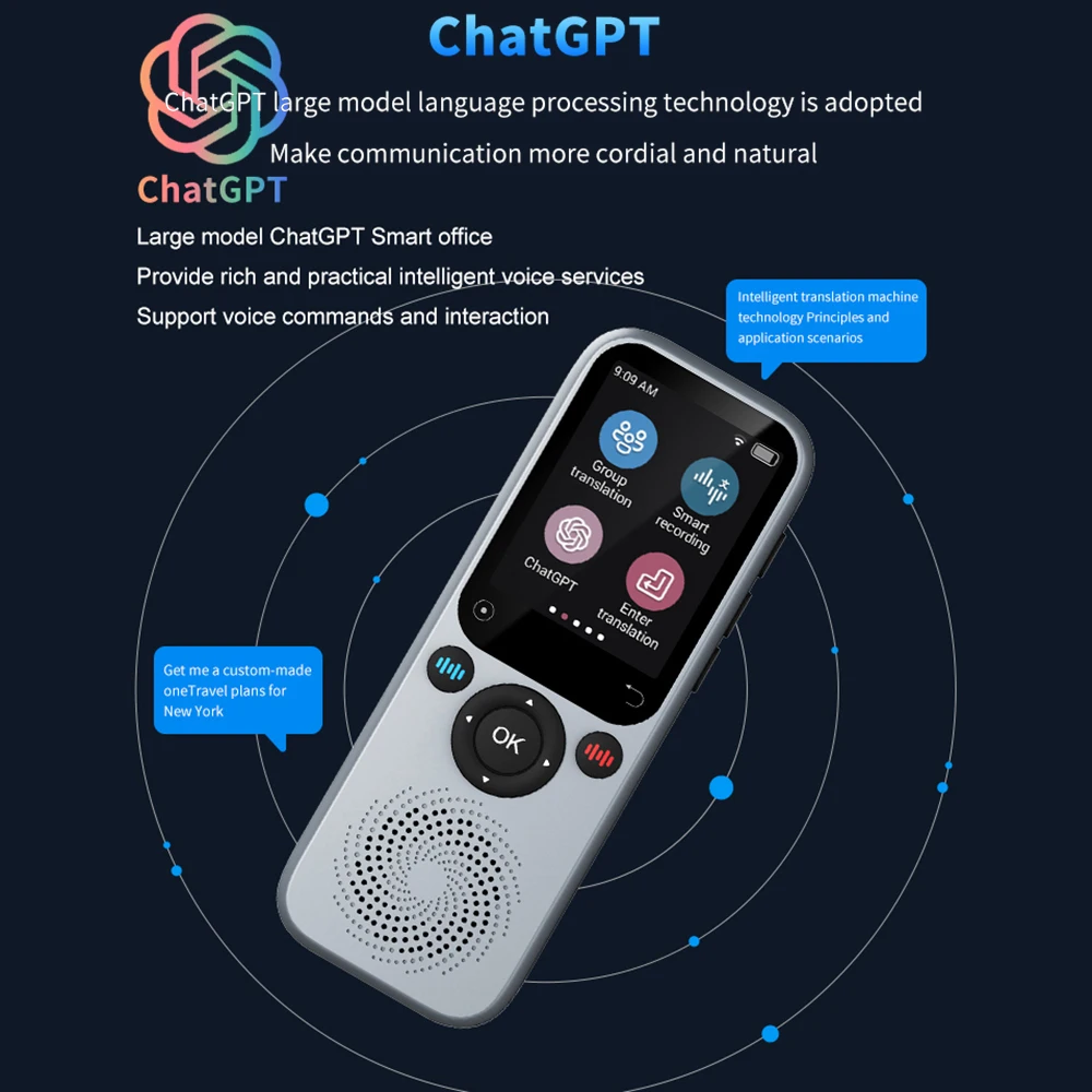 S20 Language Translator Real-Time Two-Way Translating Device 138 Languages Online Offline Translation Text / Photo Translate