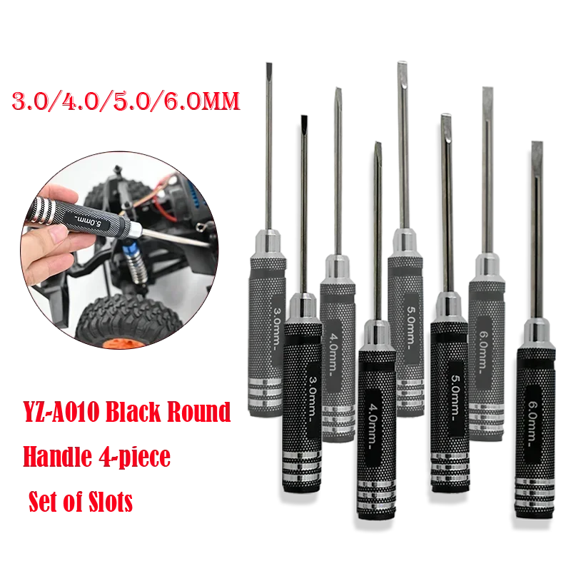 Hex Screw Driver 3.0/4.0/5.0/6.0mm Screwdriver Kit for RC Helicopter Drone Aircraft Repair Tool Helicopter Wrench