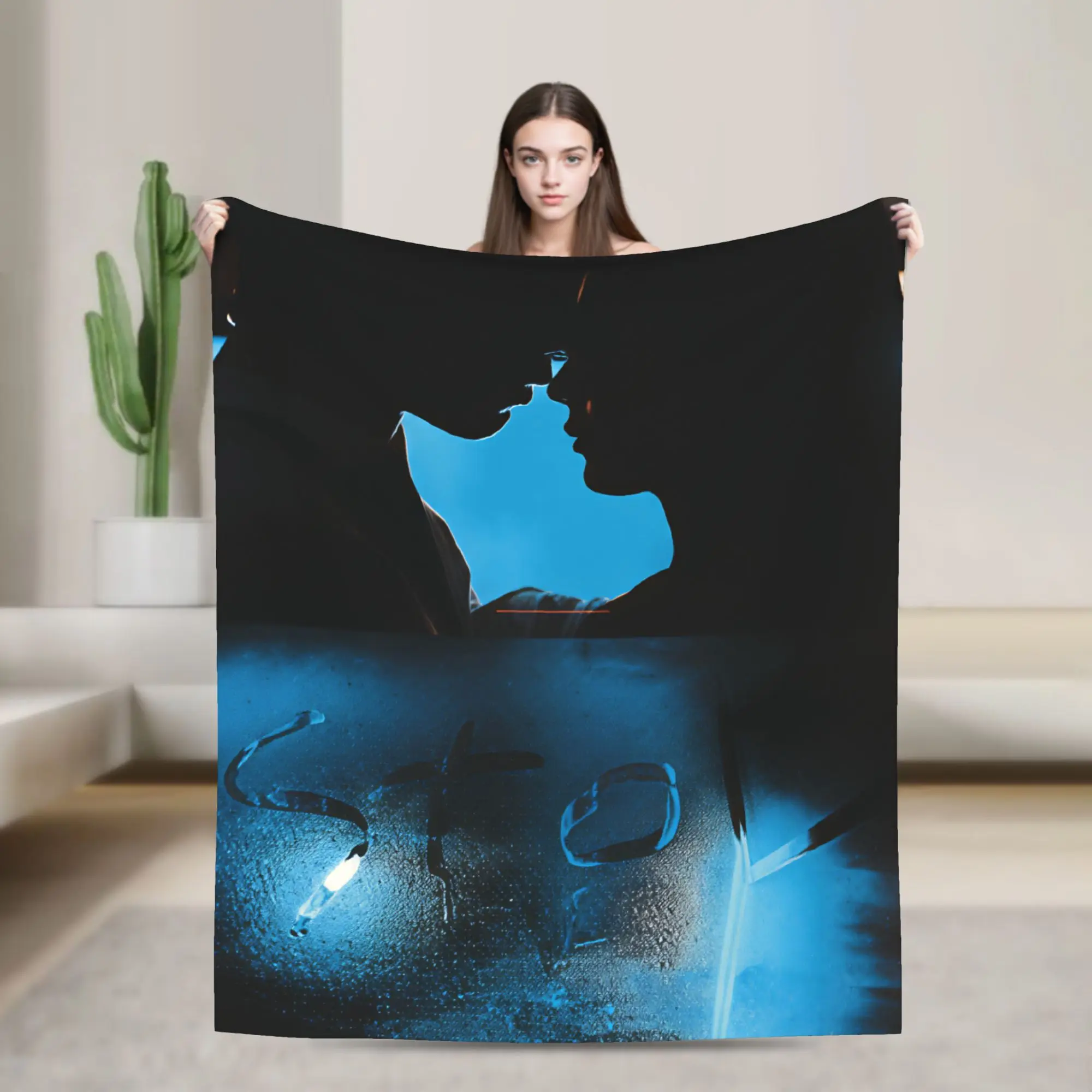 The Early Spring jing boran Blanket  Super Soft Funny Plush Bedding Throws For Boy Girl Couch Chair Flannel Bedspread Bed Cover