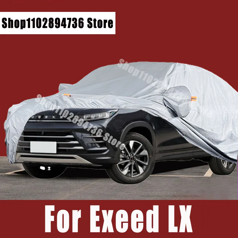 

For Exeed LX Full Car Covers Outdoor Sun uv protection Dust Rain Snow Protective Auto Protective cover