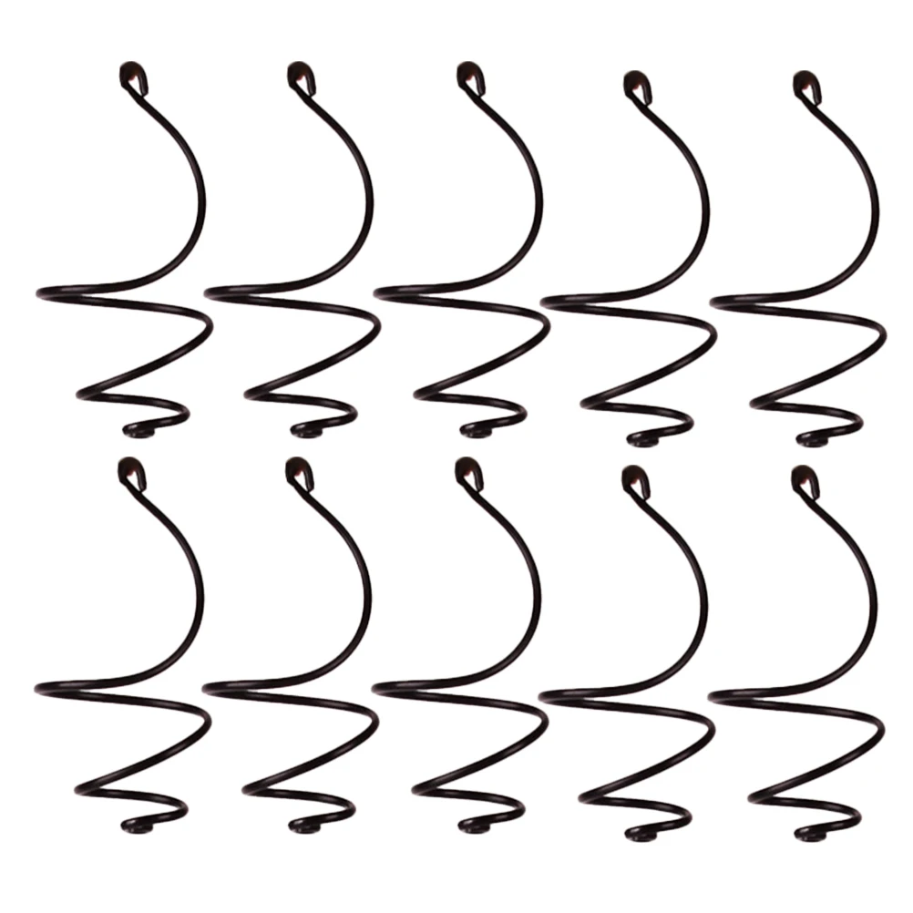 

Air Plant Holder Spiral Wall Hanger Space Saving Reusable Flower Stand Iron Vase Wall Planter for Tillandsia Air Ferns