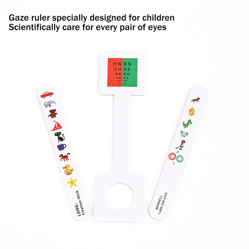 Fixation Stick With Red/Green Anti-Suppression Check Vision Tester Eye Exam Accessories Visual Inspection Training Tool