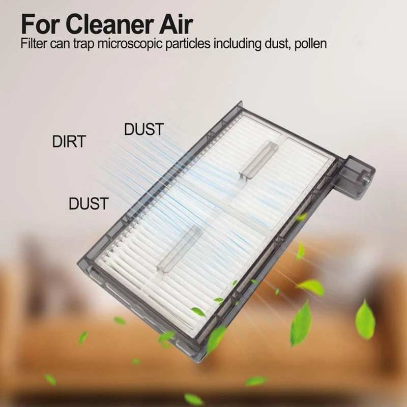 SANQ Replacement Parts For Eufy X8 Pro Roller Brush Hepa Filter Side Brush