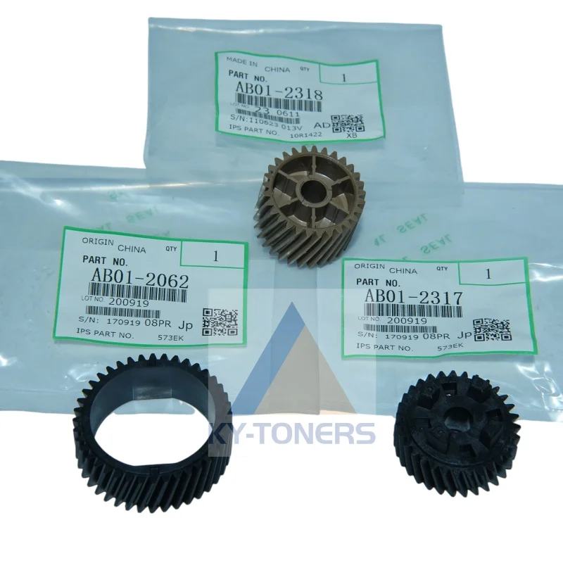 

AB01-2062 AB01-2317 AB01-2318 Upper Fuser Roller Gear Kit For Ricoh 1075 2075 7500 8000 7001 8001 9001