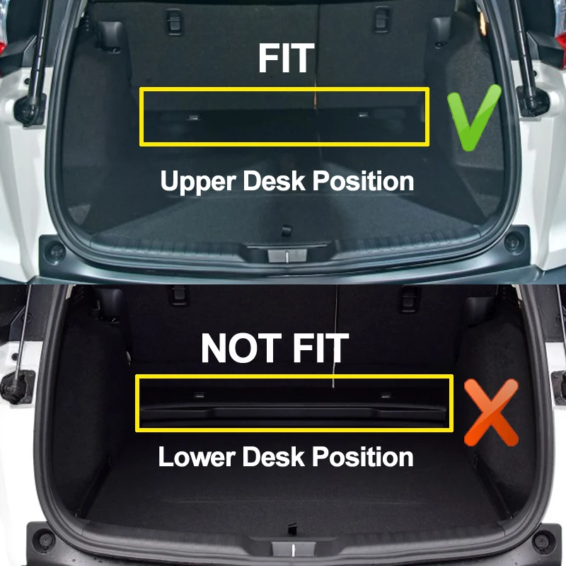 For Honda CR-V CRV C-RV 2017 2018 2019 Car Rear Boot Cargo Liner Trunk Floor Mat Carpet Tray Mats Pad Mat Carpets Anti-dirty view 2