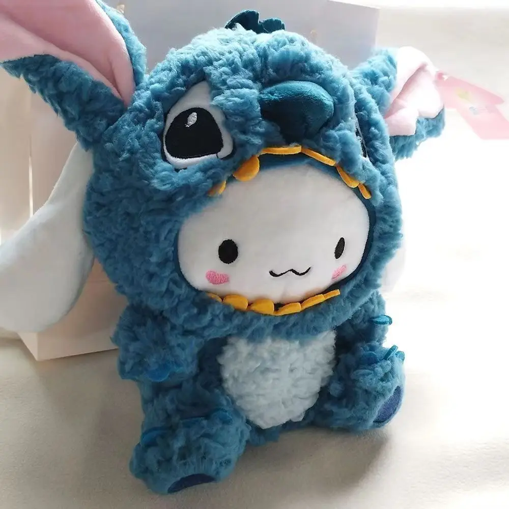 20cm Cinnamoroll Cosplasy Stitch śliczne zabawki Disney wypchane lalki zwierząt miękkie zabawki anime prezent urodzinowy dla dzieci dla dziewczynek