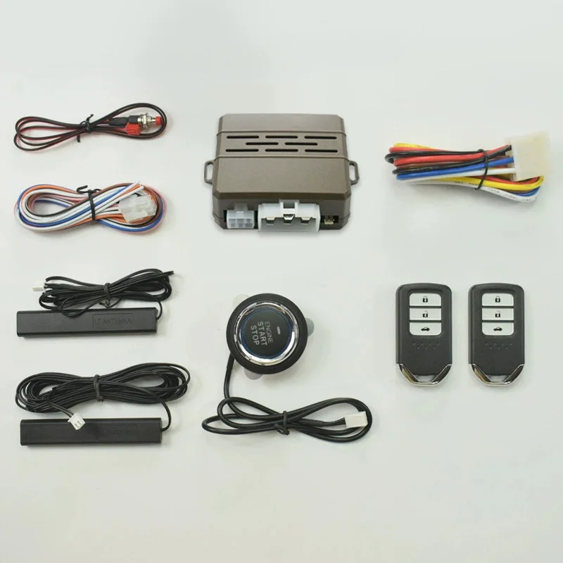 Universal No Key Entry One-button Start Remote Control Start Anti-theft Mobile Phone Control Alarm Professional Cars Lock System