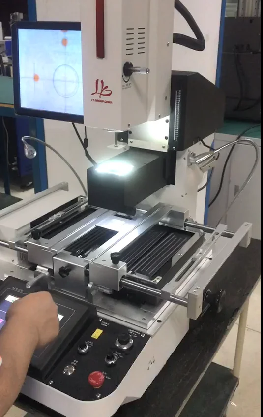 LYBGA G820 5300W Universal Semi-automatic Compact Align Industrial BGA Rework Station Laptop IC Desoldering Machine 220V