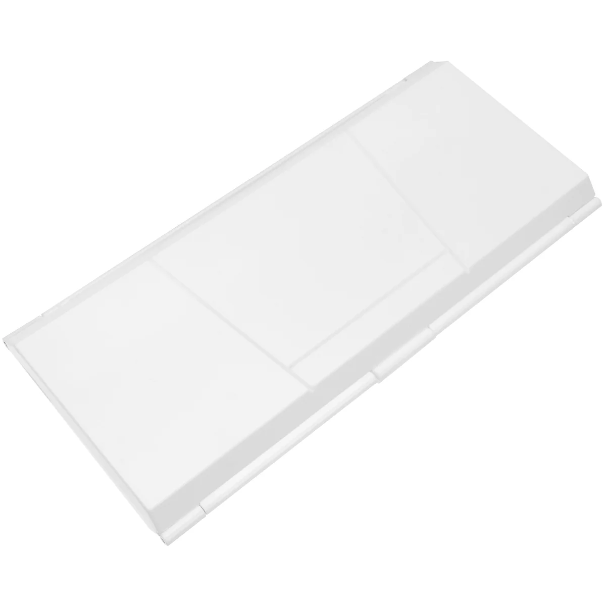 

Watercolor Folding Color Mixing Box with Cover 24 Compartments Paint Box for Studio School (White)