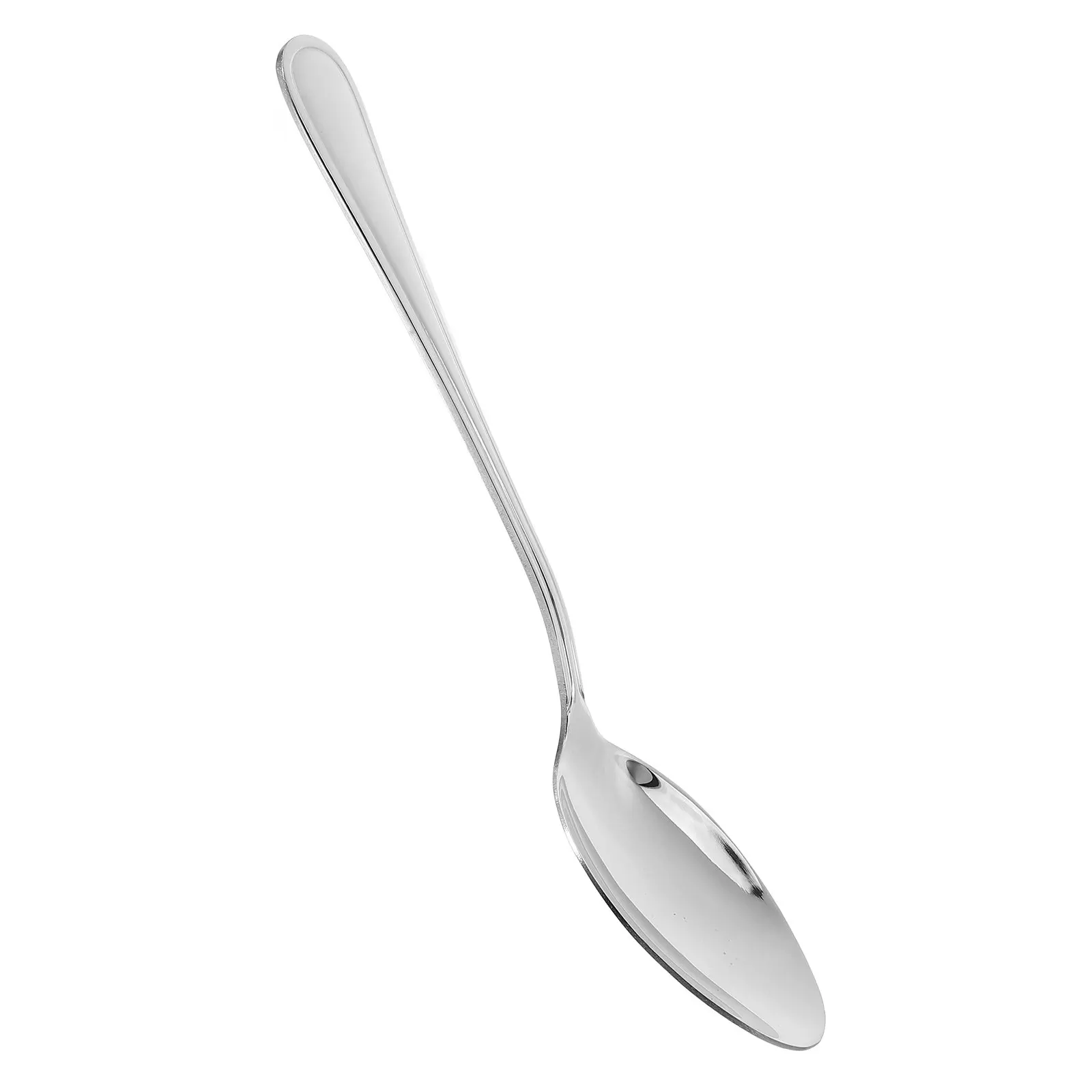 

Stainless Steel Serving Spoon Large Capacity Ladle for Home Restaurant Use Hot Cold Foods Smooth Polished Comfortable Handle