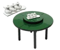 green rotating table