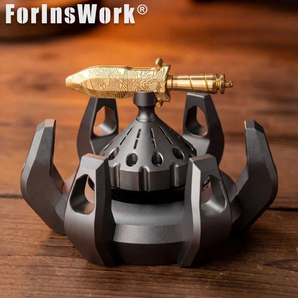 MJ Gold-Plated Steel Sword Of Thought Floating Set | Fidget EDC Stress Relief Toy Magnetic Toys Table Toys