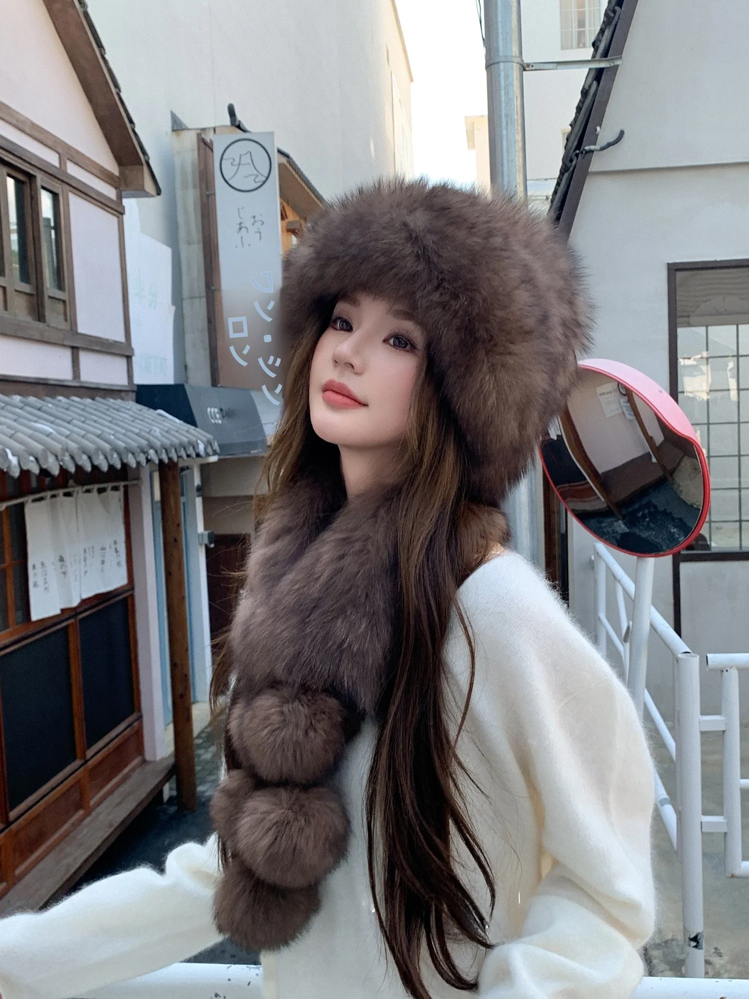 gorro-fierman-de-punto-de-piel-thiened-proteccion-para-los-oidos-de-invierno-gorro-de-piel-para-mujer-top-redondo-de-princ-sle-sombrero-plegable-sin-ala