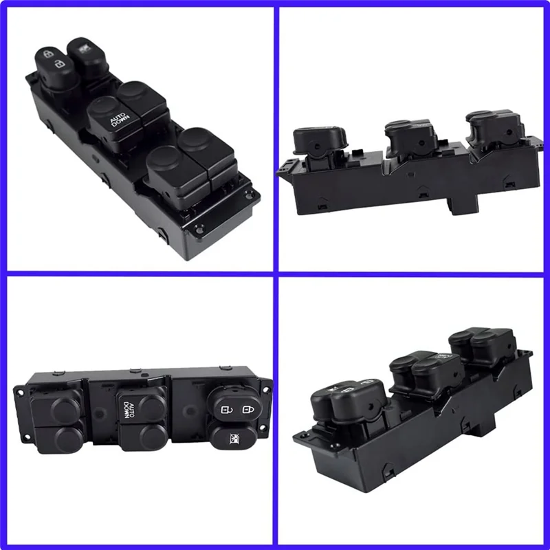 

Stable-Car Front Left Side Electric Power Master Window Lift Control Switch 93570-1R210 For Hyundai Accent 2015-2017 LHD