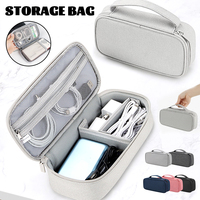 Wire Organizer Bag Data Cable Storage Bag Waterproof Hard Disk Headset Multi-function Storage Bag Finishing Box Cable Organizer