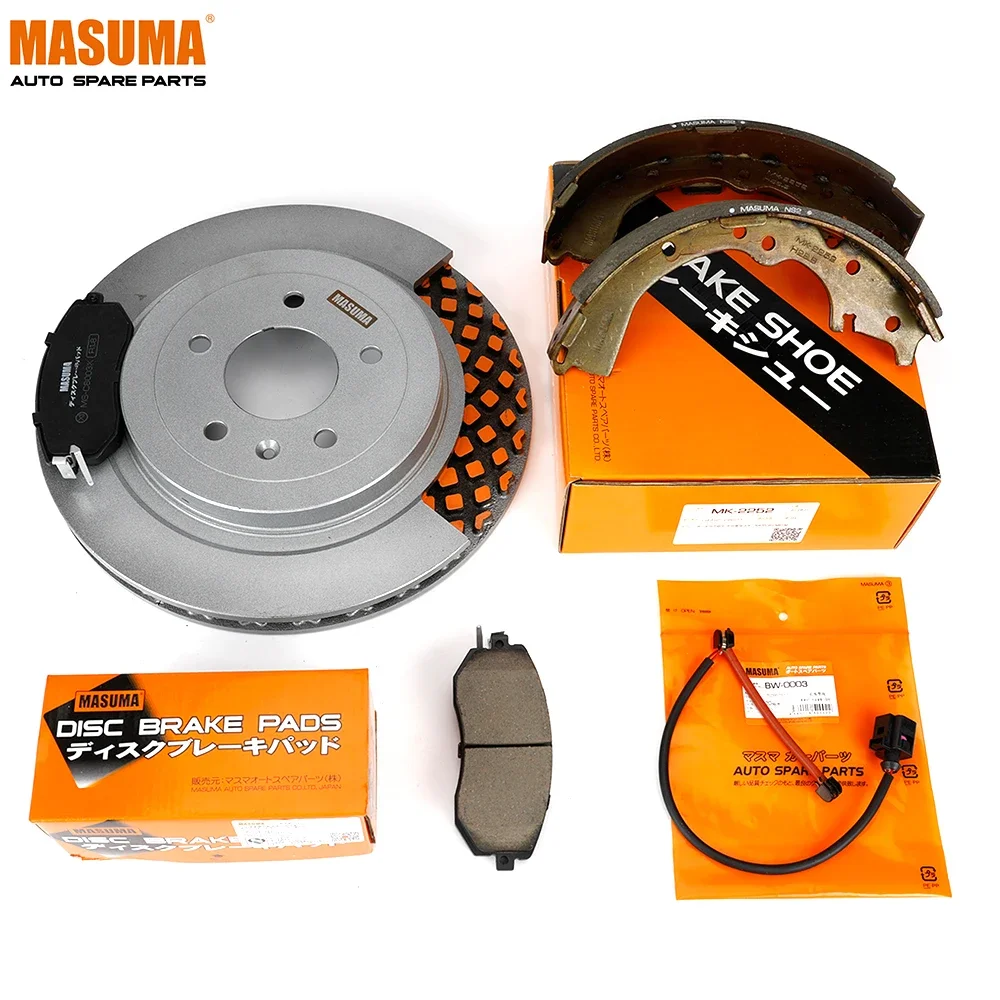 Masuma-トヨタオーリス用オートカーブレーキディスク、BD-1201、43512-12690、43512-02180