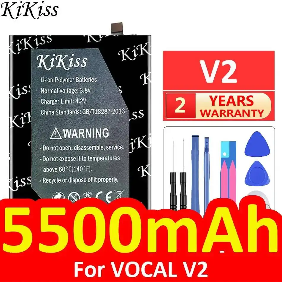 

5500 мАч для Vocal V2 Премиум Сменный аккумулятор для мобильного телефона высокой емкости