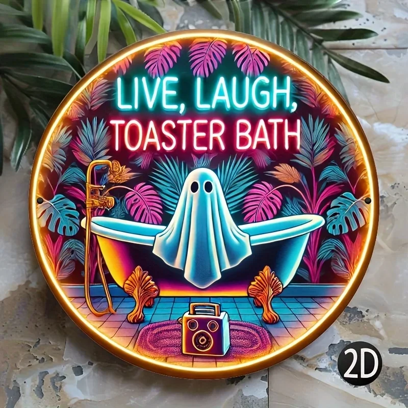2D Flat, Vibrant Neon 