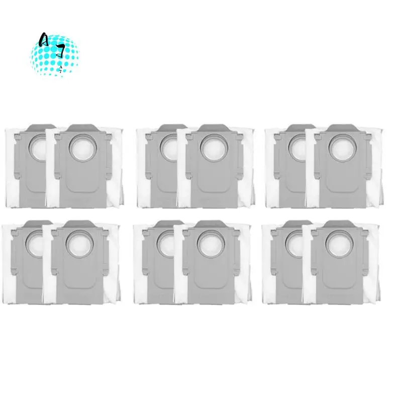 

A07F-12 Pcs Dust Bag For Roborock G20S S8 Max Ultra Robot Vacuum Cleaner Accessories