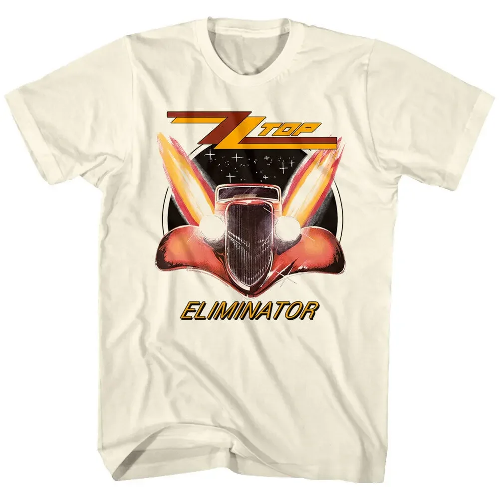 ZZ Top Eliminator Men's Ivory T Shirt