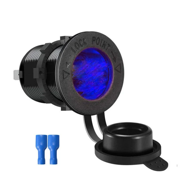 1/2/3set12V-24VCarCigaretteLighterSocketWaterproofPlugPowerOutletAdapterForMarineBoatMotorcycleTruckRV-AliExpress34