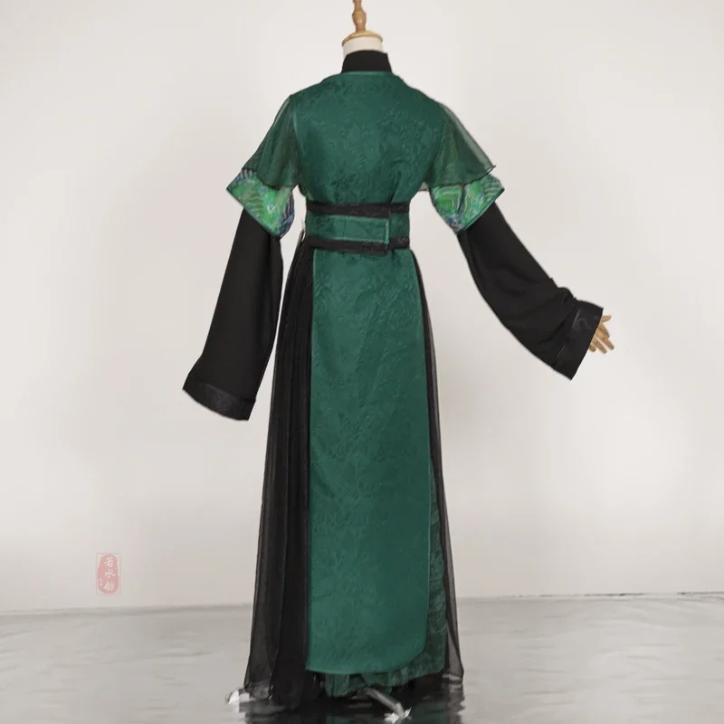 Anime Tian Guan Ci Fu er Xuan Qi Rong Feng Shi Qingxuan Cosplay Kostüm für Halloween Phantasie Bühne Performance Requisiten Perücke