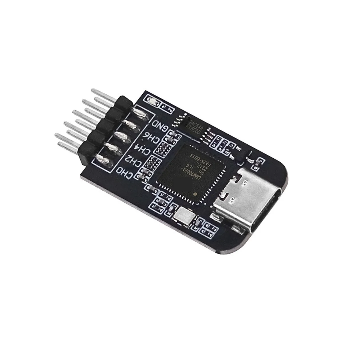 Detailhandel! NanoDLA Logic Analyzer TYPE-C SCM ARM FPGA Debugging Protocol Analyzer 24MHz SampleRate 8CH Open Source
