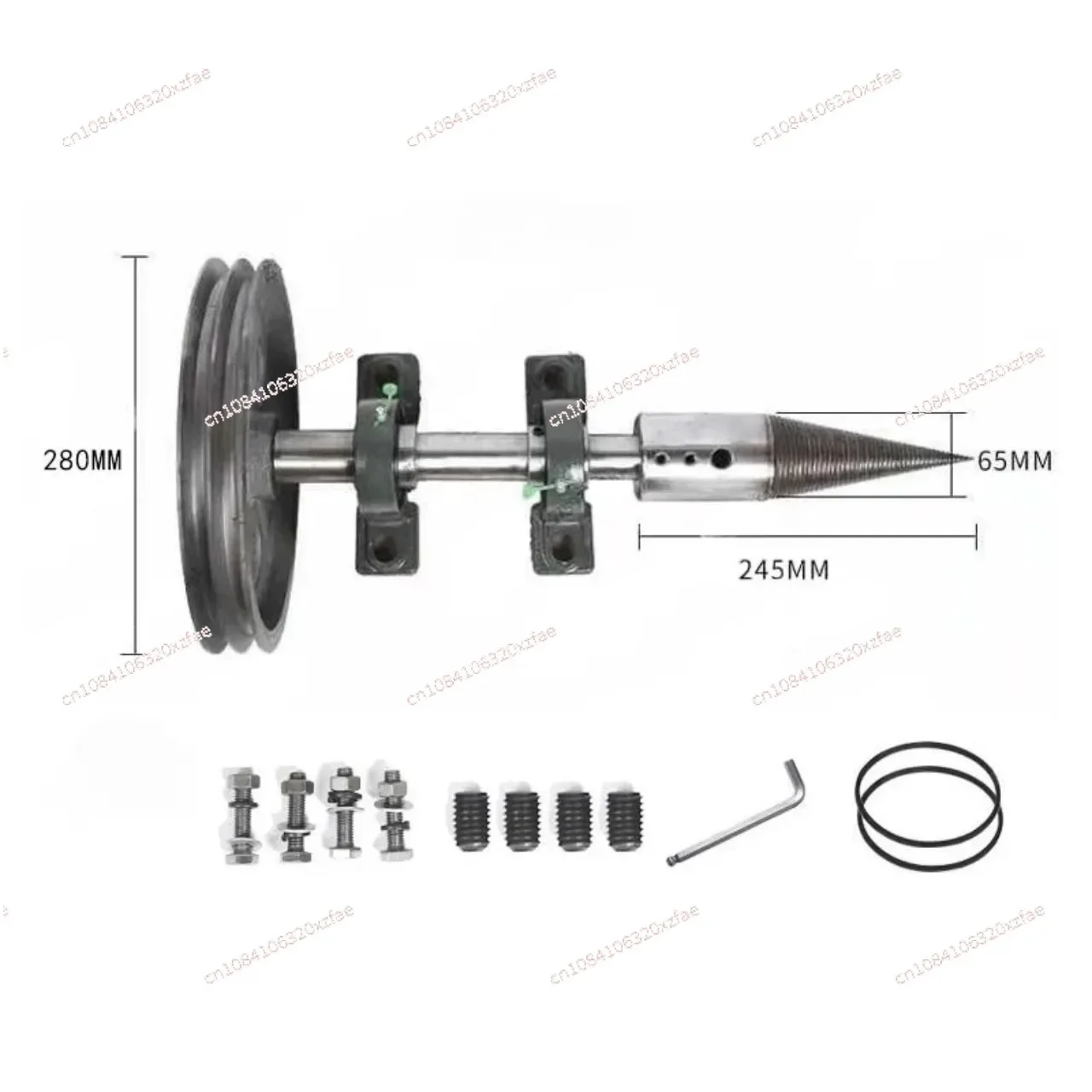 Splitting cone, wood splitter, rhinestone, firewood splitter bit, tool, motor firewood splitter