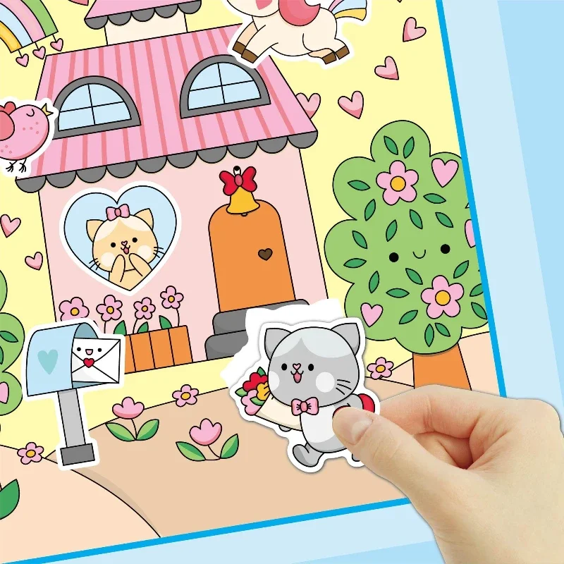 Zabawki Poszukiwania Książeczki do kolorowania Książeczka sensoryczna Trening myślenia dla dzieci Zabawa w poszukiwanie Układanka Prezent