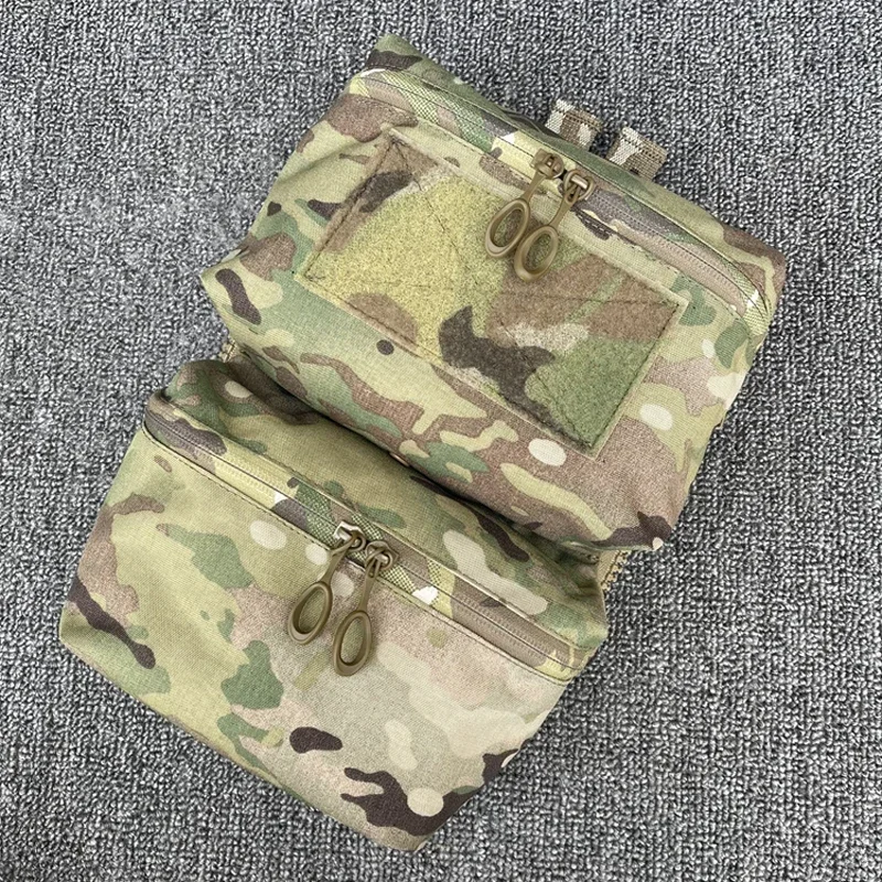 التكتيكية FCPC V5 سترة سستة الحقيبة الادسنس 500D لوحة الحقيبة والعتاد سترة الاعتداء لوحة متعددة حدبة الناقل حقيبة التخزين #2