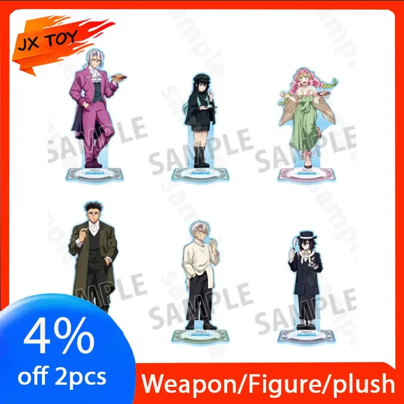 JX TOY Demon Slayer Q-pot Acrylic Stand AGF2024 Desk Ornaments Uzui Tengen Figure Tokitou Peripherals Sanemi Statue Toys Gifts