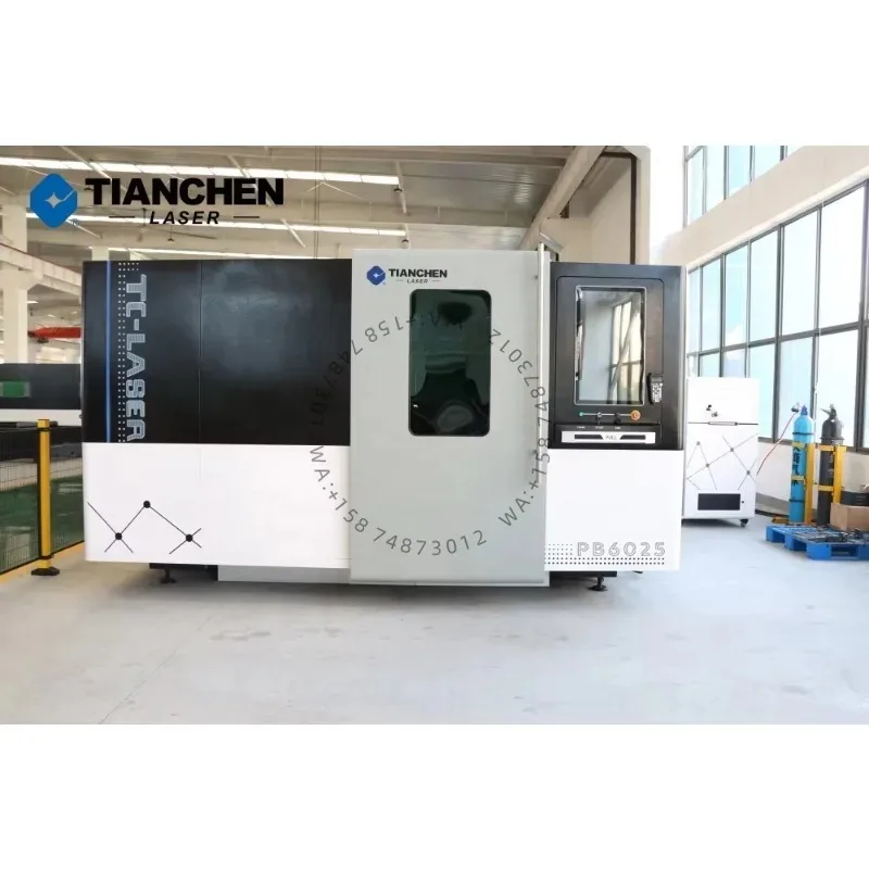 High Power Enclosed 20000w Fiber Las erCutting Mach ine 30kw Sheet Metal Las erCutting Mach ine 20kw for 3mm-100mm Steel