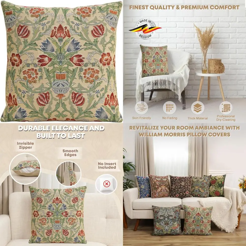 

Декоративная наволочка в европейском гобеленом стиле в стиле бохо 16x16 дюймов, дизайн с одной ножкой для дивана, богемная мебель для дома