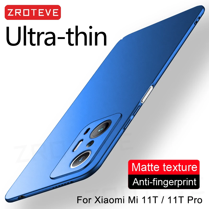 Mi11 Lite Case Zroteve Slim Hard PC Matte Cover For Xiaomi Mi 11 T 12 X 12T 12X 11i 11T Pro Xiomi Mi12 Mi12X Mi12T Mi11T Cases