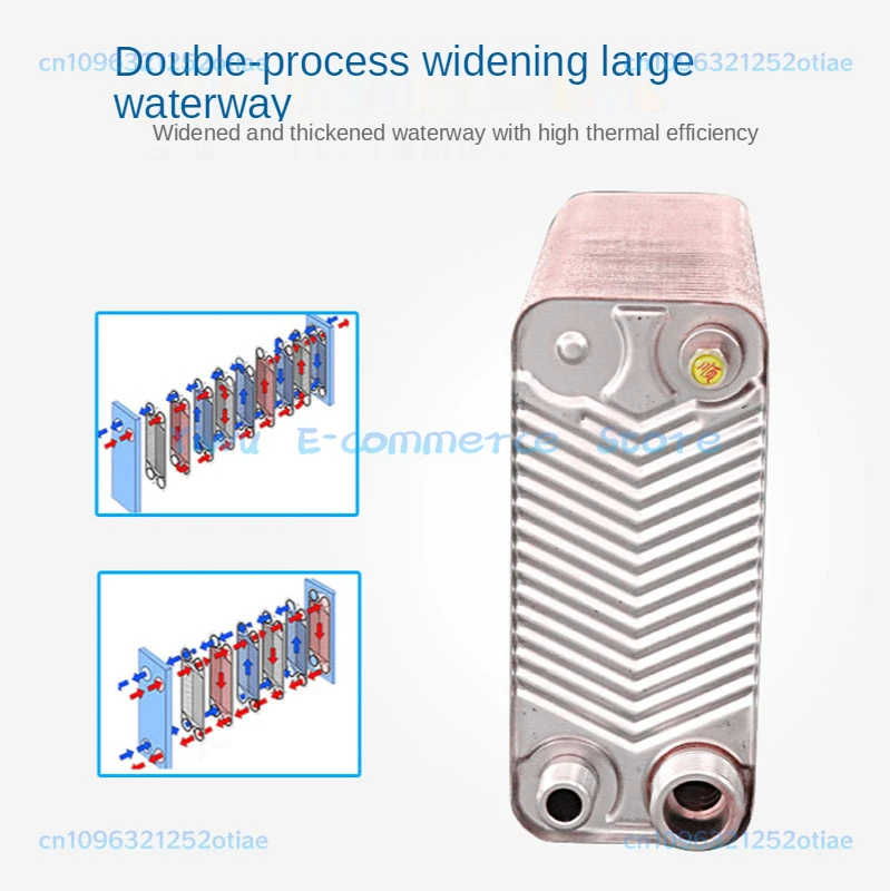 120 Plates Stainless Steel Heat Exchanger Brazed Plate Type Water Heater Chiller Cooler Counter Flow Chiller 120 Plates .