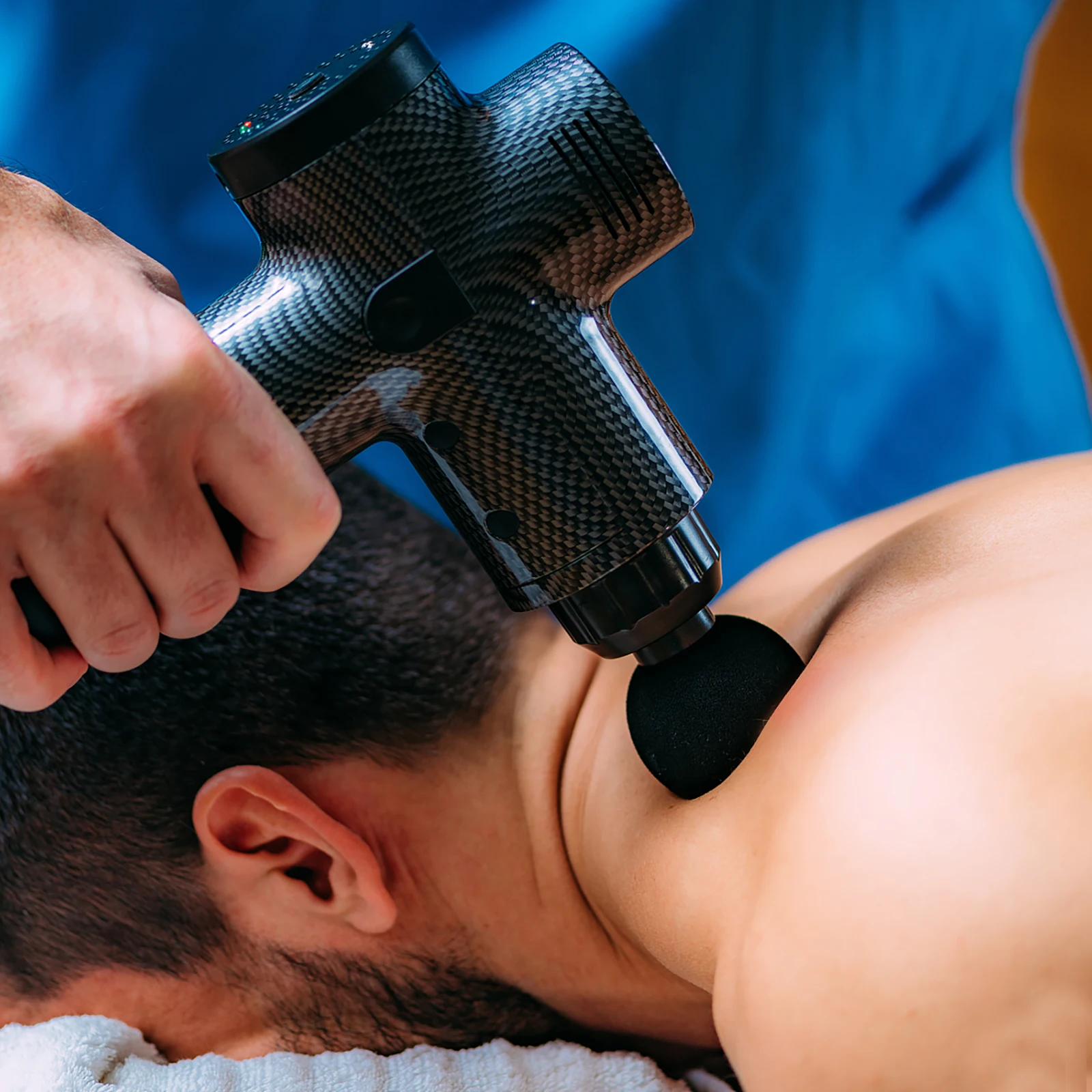 

6Pcs Replaceable Portable Massager Attachment for Muscle Relaxation Fitness Athlete Body Recovery Gym